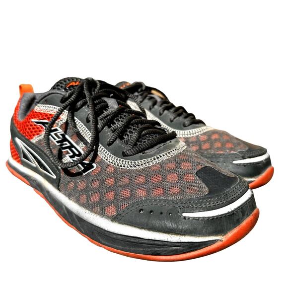 Altra Instinct 1.5 Zero Drop Running Shoe Lace Up Low Top Outdoor Orange Black 8 - Picture 3 of 9